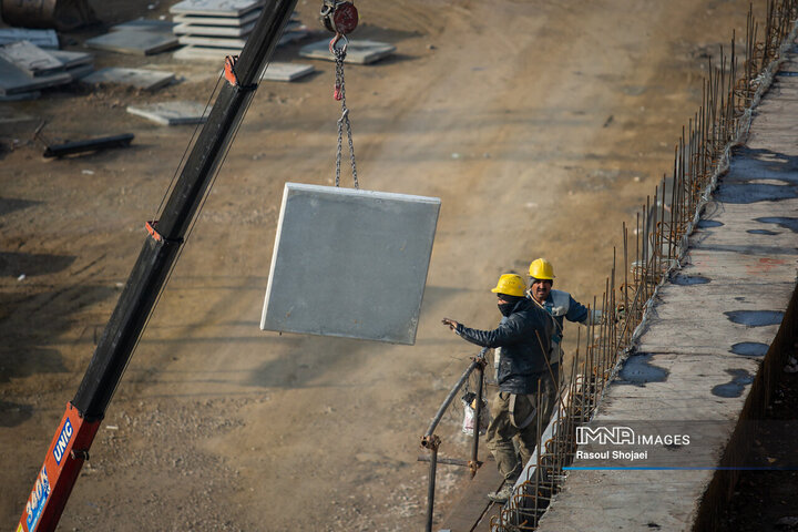 پروژه بزرگراه شهید آیت‌الله رئیسی اصفهان