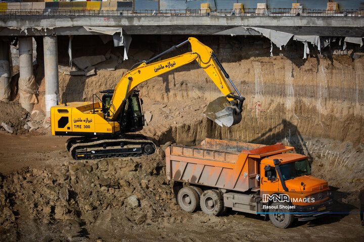 پروژه بزرگراه شهید آیت‌الله رئیسی اصفهان