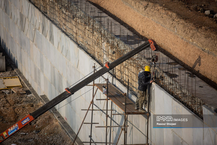 پروژه بزرگراه شهید آیت‌الله رئیسی اصفهان