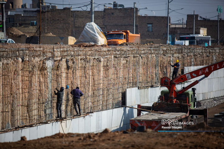 پروژه بزرگراه شهید آیت‌الله رئیسی اصفهان