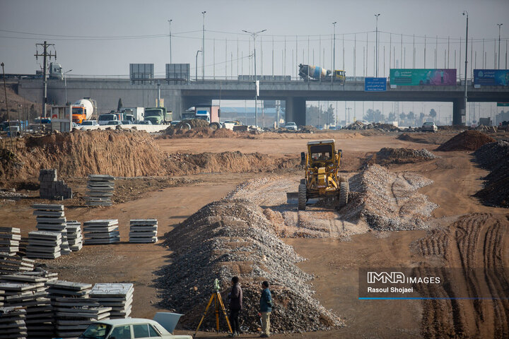 پروژه بزرگراه شهید آیت‌الله رئیسی اصفهان