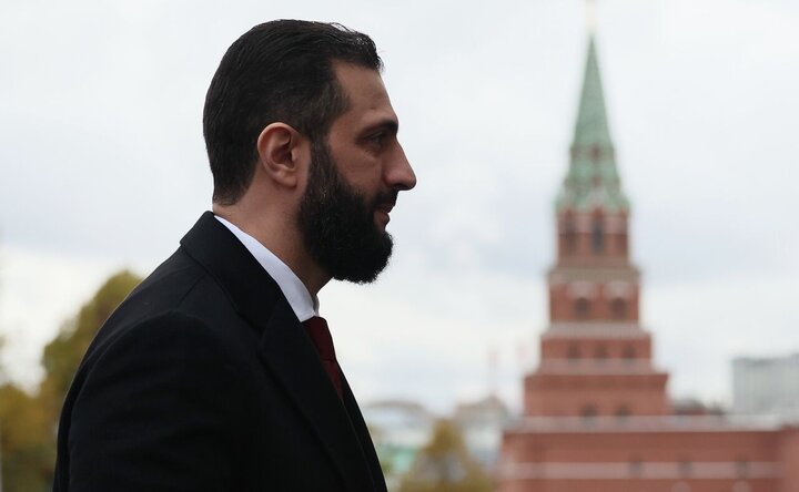 احمد الشرع وارد مسکو شد