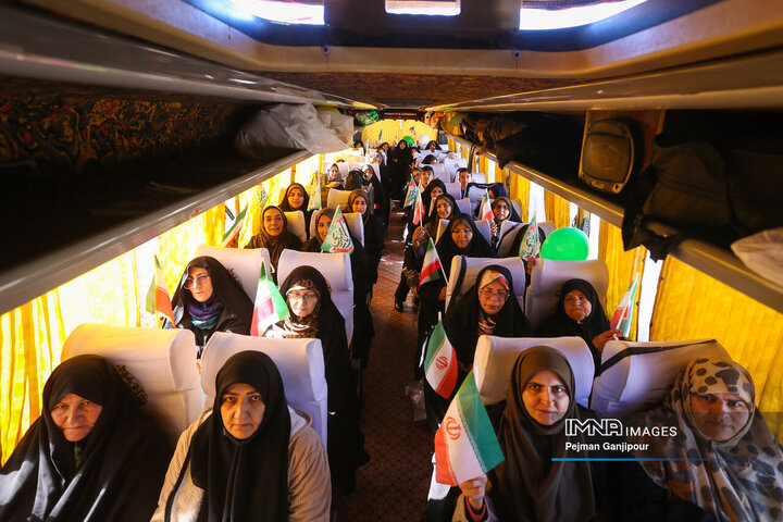 حرکت کاروان عظیم «منتظران ظهور» به جمکران