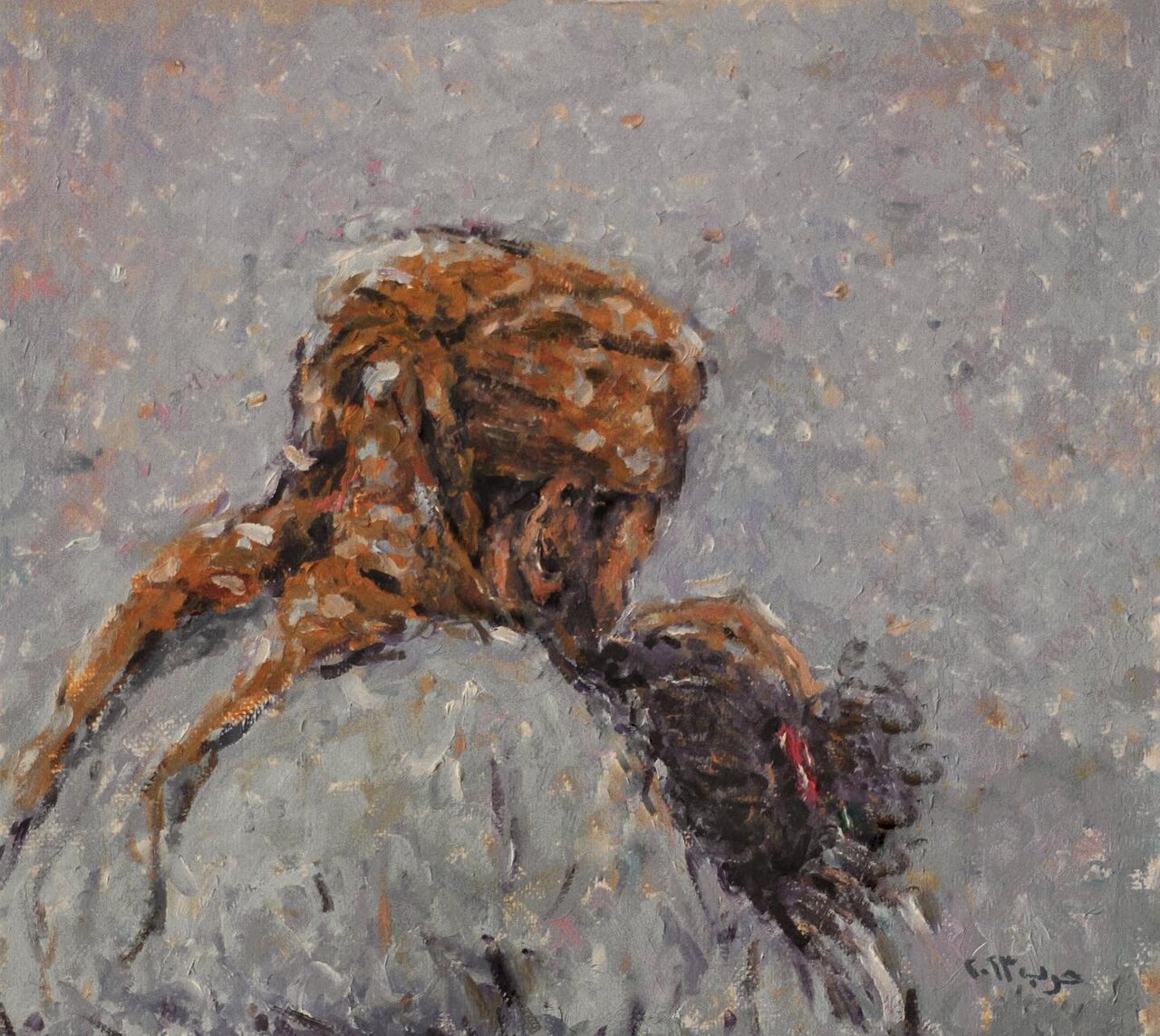 روایت مادری که بوم نقاشی را وقف مقاومت کرد