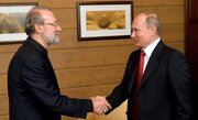 لاریجانی با پوتین دیدار کرد