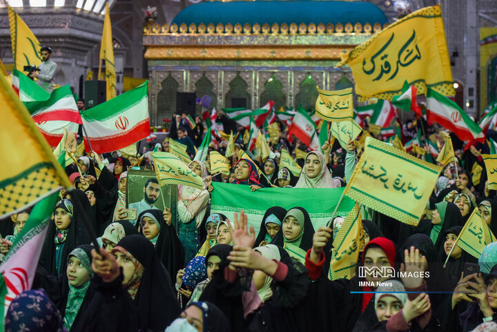 اجتماع نوجوان آرمانی لشکر قدس