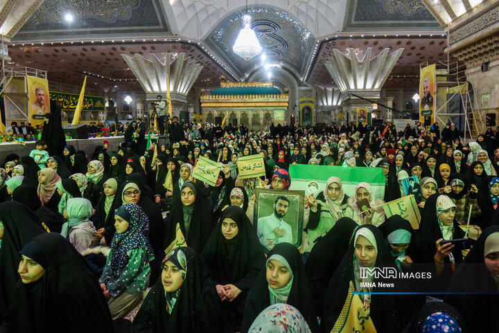 اجتماع نوجوان آرمانی لشکر قدس