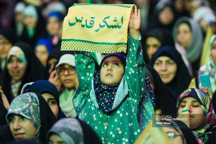 اجتماع نوجوان آرمانی لشکر قدس