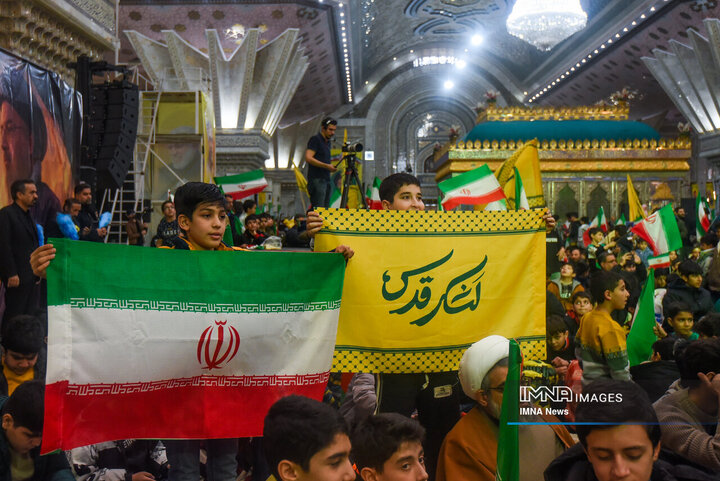 اجتماع نوجوان آرمانی لشکر قدس