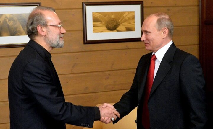لاریجانی با پوتین دیدار کرد