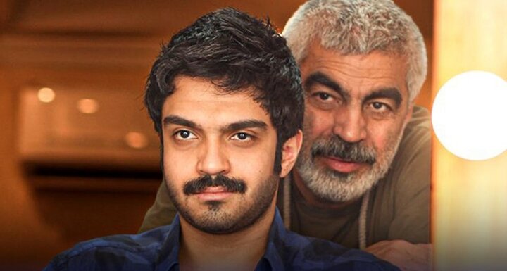 سروش صحت با پسرش در «استخر»