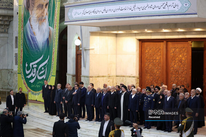 تجدید میثاق هیئت دولت با آرمان‌های امام راحل و شهدای انقلاب اسلامی