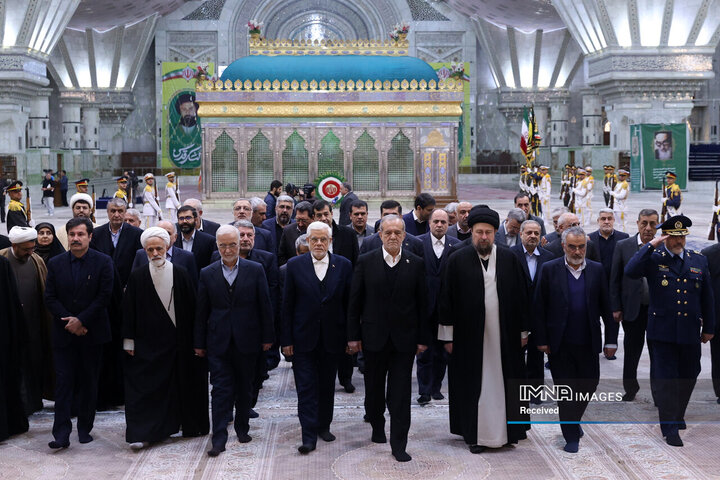 تجدید میثاق هیئت دولت با آرمان‌های امام راحل و شهدای انقلاب اسلامی