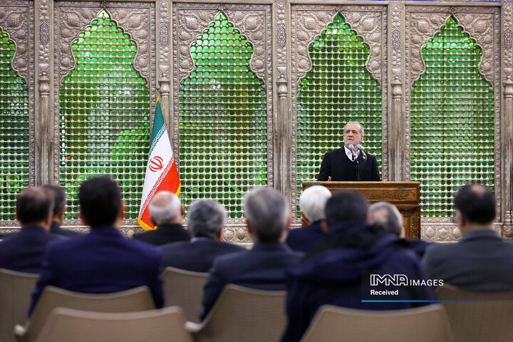 تجدید میثاق هیئت دولت با آرمان‌های امام راحل و شهدای انقلاب اسلامی