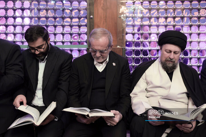 تجدید میثاق هیئت دولت با آرمان‌های امام راحل و شهدای انقلاب اسلامی