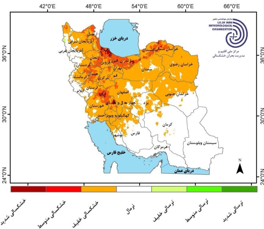 تحلیل کارنامه بارش کشور در سال زراعی ۱۴۰۴ / وضعیت بارش در کشور چگونه است؟