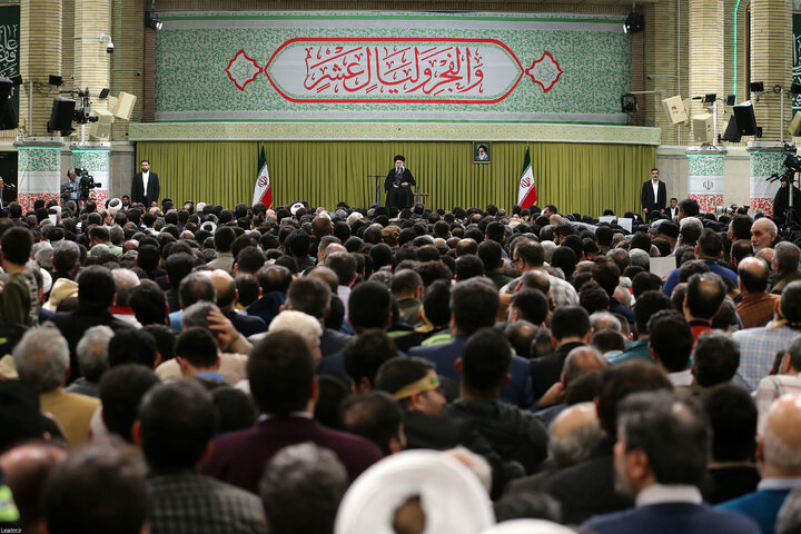 دیدار گروه‌های مختلف مردم با رهبر انقلاب