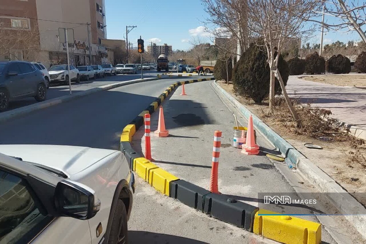 گره ترافیکی محدوده شهرک سلامت اصفهان با اصلاح هندسی معابر برطرف شد