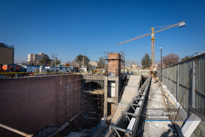 یک شهر زیر شهر؛ پروژه خط ۲ مترو اصفهان