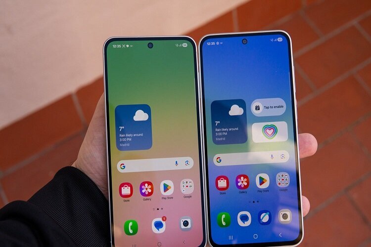 مقایسه گلکسی A56 و A36 + قمیت، عکس