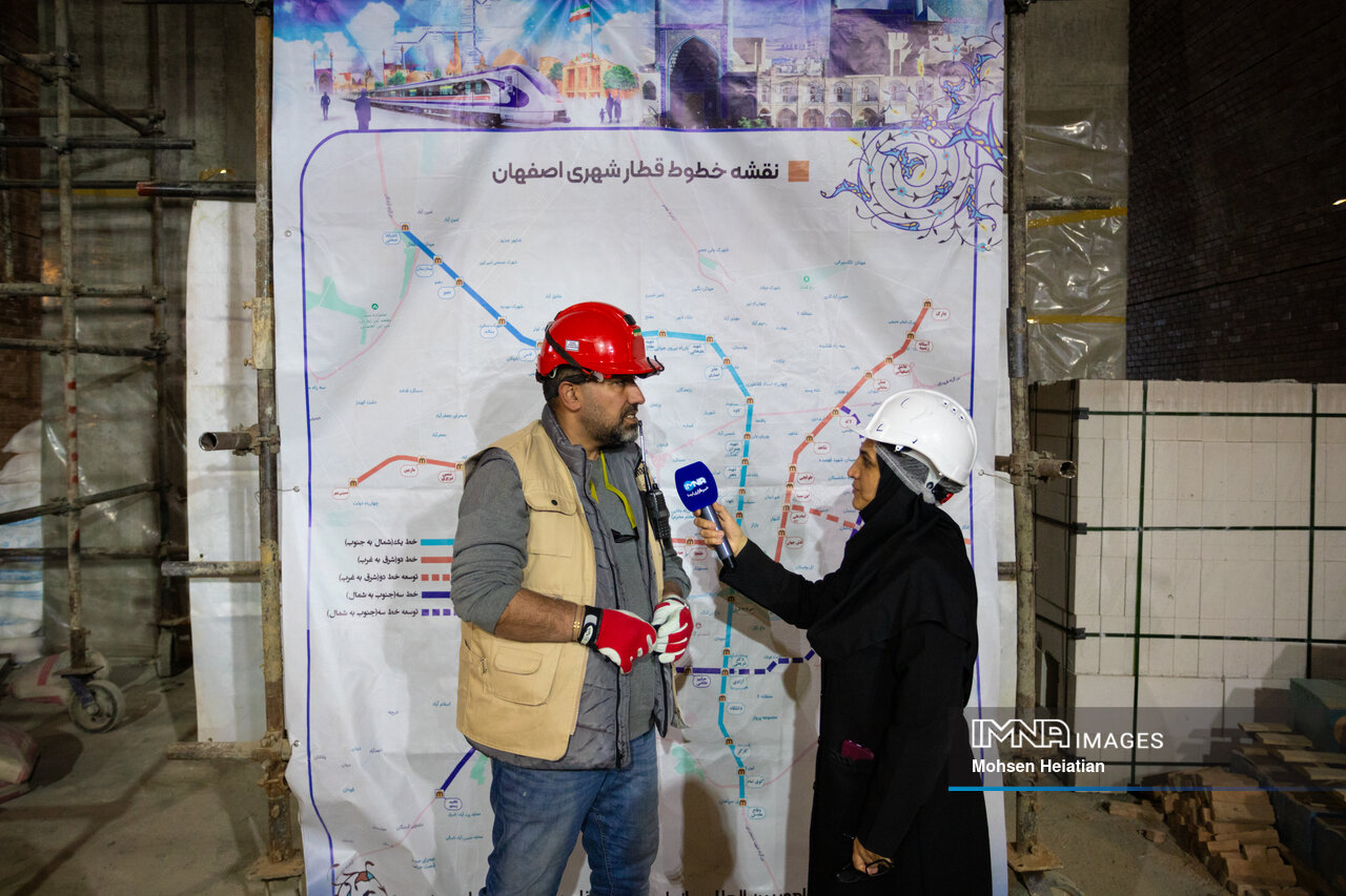 از تونل تا ایستگاه؛ روایت میدانی سازه‌های زیرزمینی متروی اصفهان