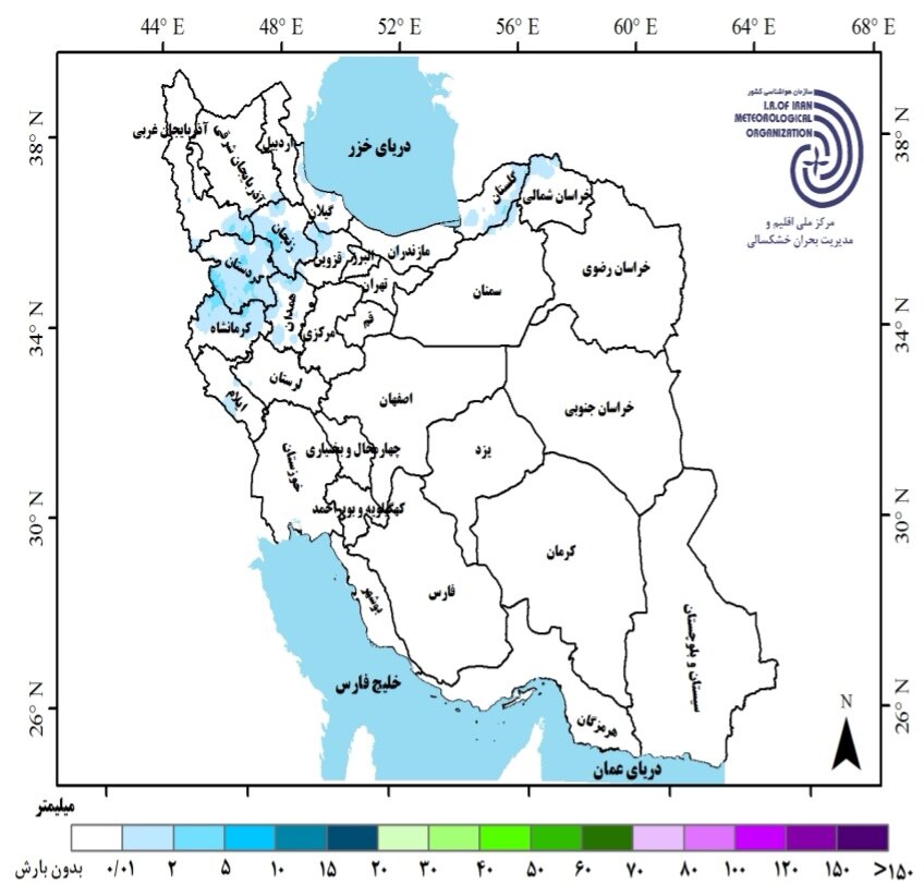 تحلیل کارنامه بارش کشور در سال زراعی ۱۴۰۴ / وضعیت بارش در کشور چگونه است؟