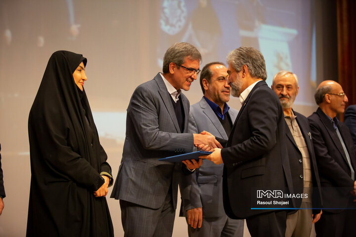 آیین تکریم و معارفه رئیس دانشگاه صنعتی اصفهان