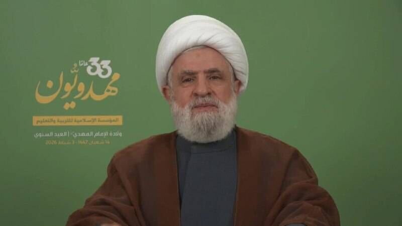 شیخ نعیم قاسم: جمهوری اسلامی ایران مانند نگینی در جهان می‌درخشد