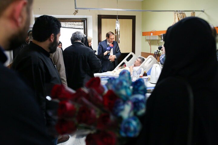 عیادت معاون قوه قضاییه از مجروحان حوادث اخیر