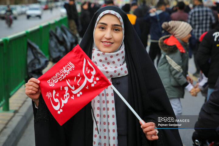 جشن بزرگ خیابان ولی عصر(عج) در اصفهان