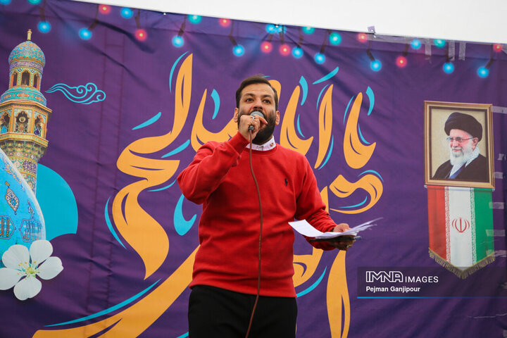 جشن بزرگ خیابان ولی عصر(عج) در اصفهان