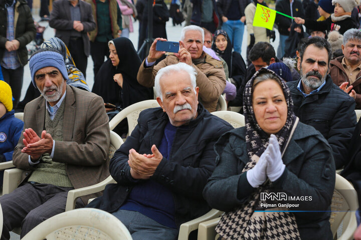 جشن بزرگ خیابان ولی عصر(عج) در اصفهان