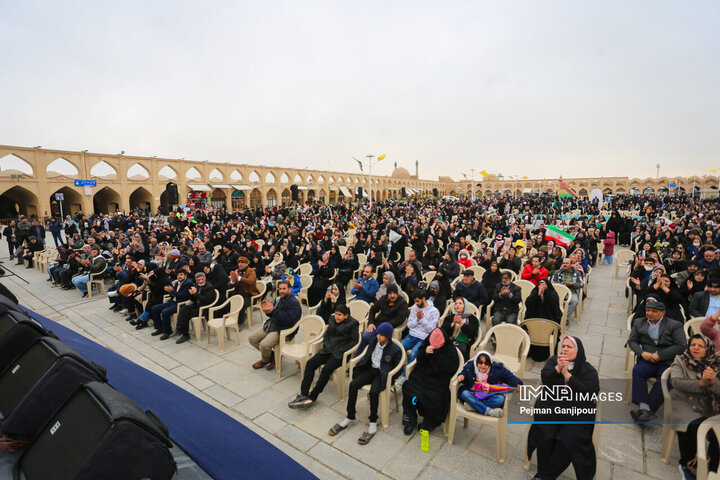 جشن بزرگ خیابان ولی عصر(عج) در اصفهان