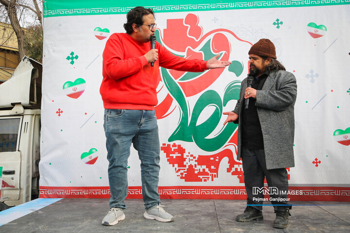 جشن بزرگ خیابان ولی عصر(عج) در اصفهان