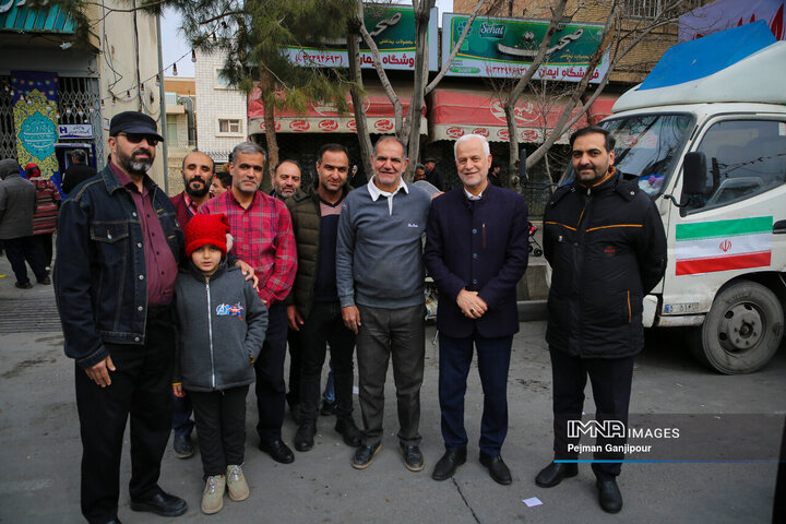 جشن بزرگ خیابان ولی عصر(عج) در اصفهان