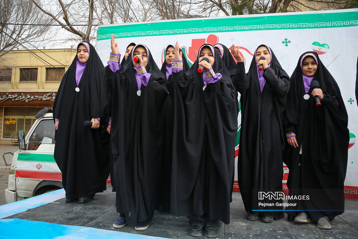 جشن بزرگ خیابان ولی عصر(عج) در اصفهان