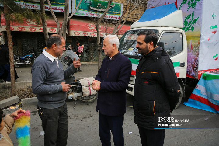 جشن بزرگ خیابان ولی عصر(عج) در اصفهان