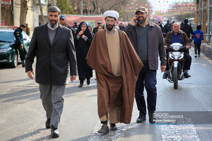 جشن بزرگ خیابان ولی عصر(عج) در اصفهان