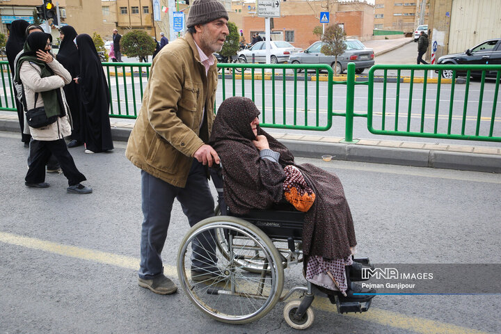 جشن بزرگ خیابان ولی عصر(عج) در اصفهان