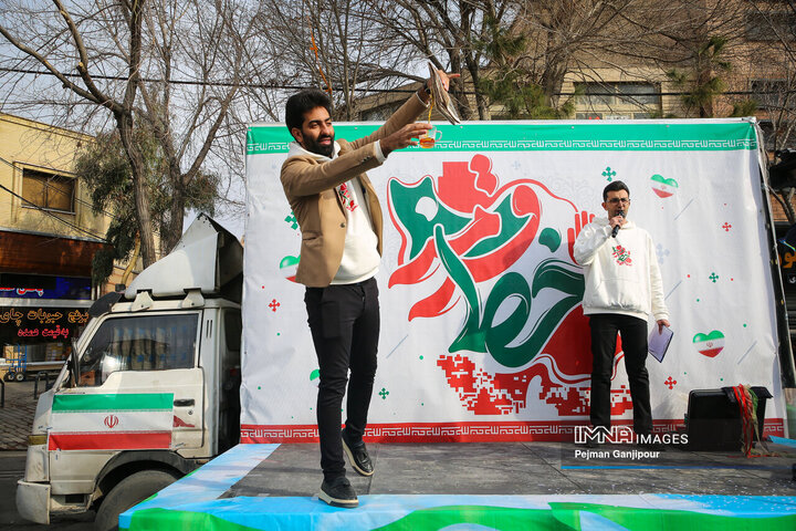 جشن بزرگ خیابان ولی عصر(عج) در اصفهان