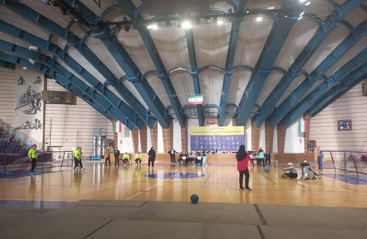 قهرمانی موسسه بصیر در رقابت های گلبال نابینایان تبریز