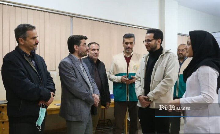 هم‌افزایی جهادی برای سلامت خادمان شهر در منطقه ۱۰ اصفهان