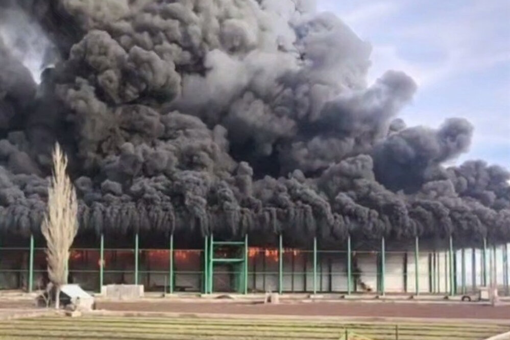 آتشسوزی در کارخانه در حال احداث اردبیل تلفات جانی نداشت - ایمنا