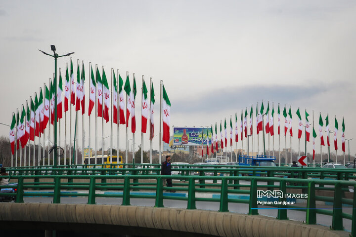 حال و هوای اصفهان در ایام‌الله دهه فجر