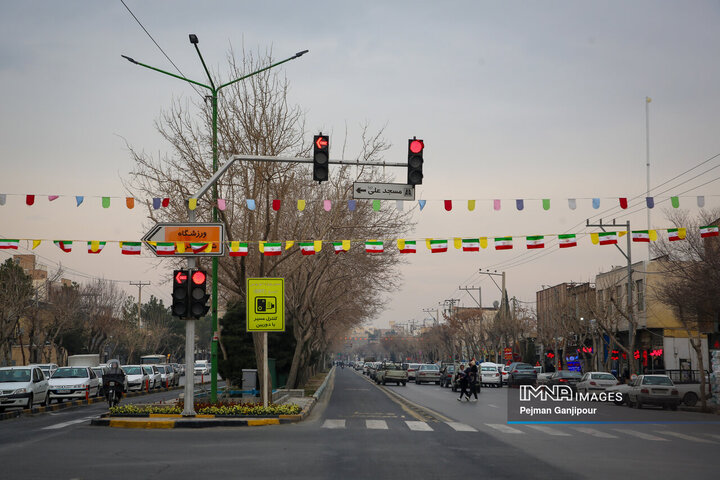 حال و هوای اصفهان در ایام‌الله دهه فجر