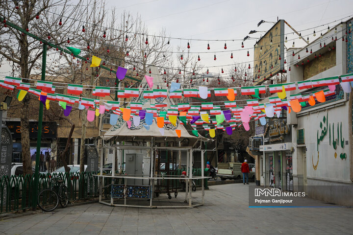 حال و هوای اصفهان در ایام‌الله دهه فجر