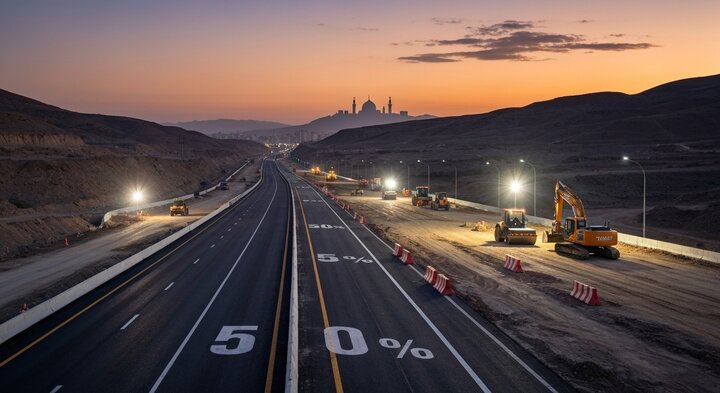 آزادراه سردار سلیمانی قم؛ مدرن‌ترین و ماندگارترین محور ترانزیتی کشور