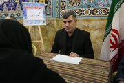 برپایی میز خدمت در خوراسگان/ «کارزار خدمت» ادامه دارد
