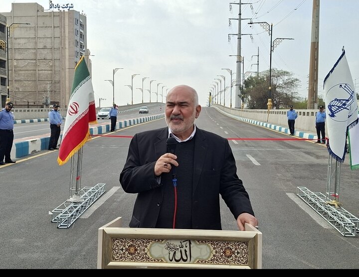 پل جدید اهواز نماد توان مهندسی و همکاری بین‌بخشی است