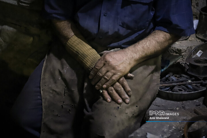 آخرین صدای چکش در بازار قدیم دزفول